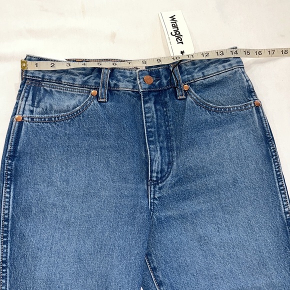 WRANGLER WILD WEST 603 HIGH RISE STRAIGHT JEANS Sz 27 - Picture 6 of 11
